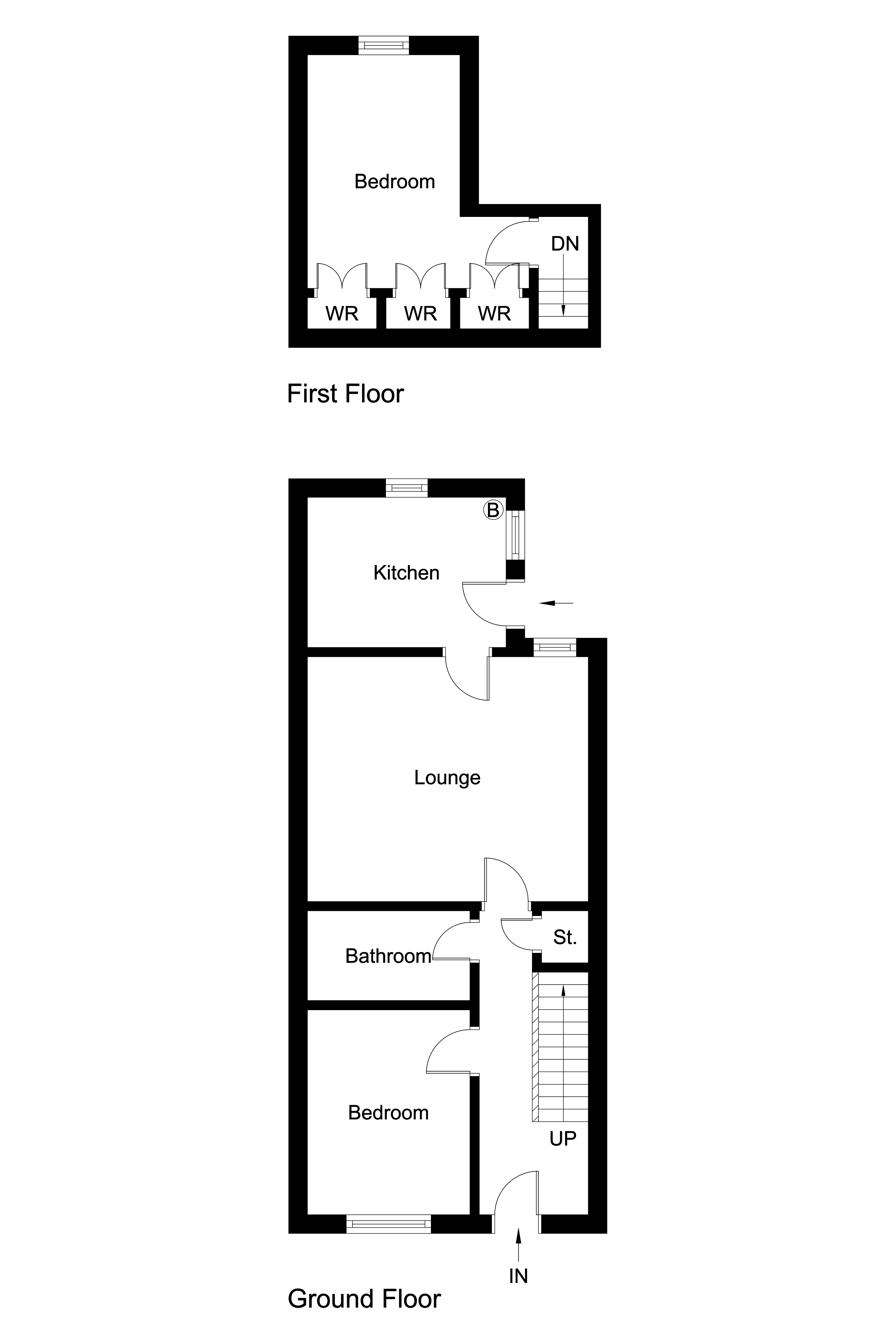 Floorplans For Auchterderran Road, Lochgelly, Fife