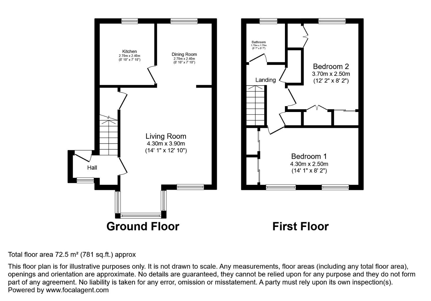 Floorplans For Nicol Street , , Kirkcaldy, KY1 1PB