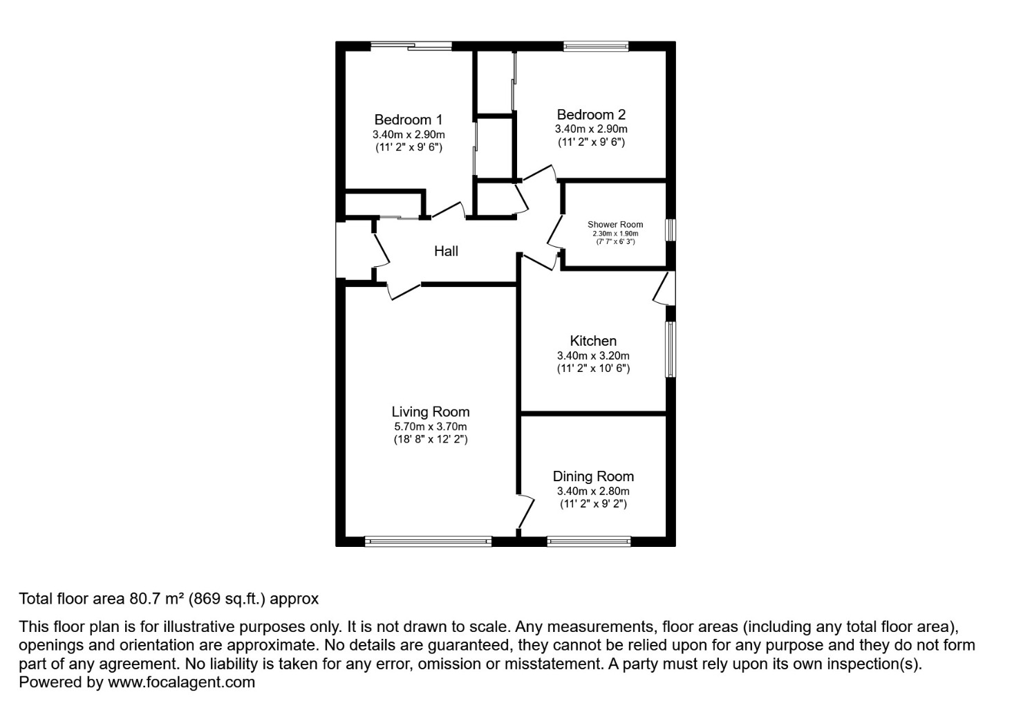 Floorplans For Dunure Place, , Kirkcaldy, KY2 5YY