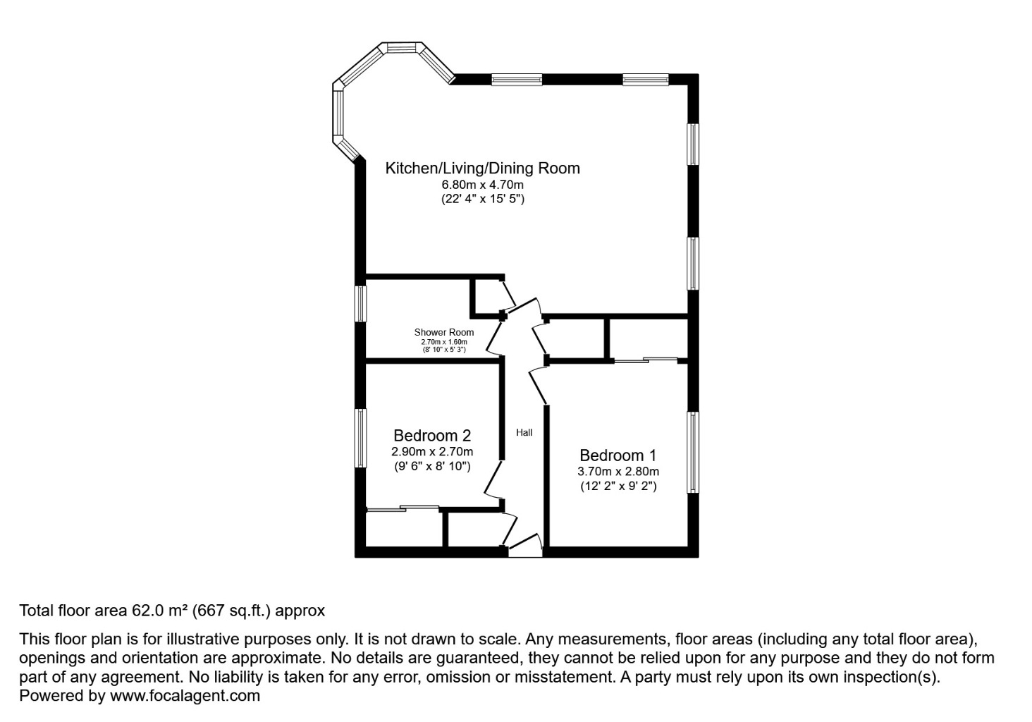 Floorplans For Mid Street, , Kirkcaldy, KY1 2PN
