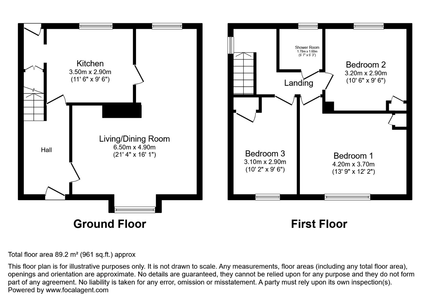 Floorplans For Templehall Avenue, , Kirkcaldy, KY2 6DA