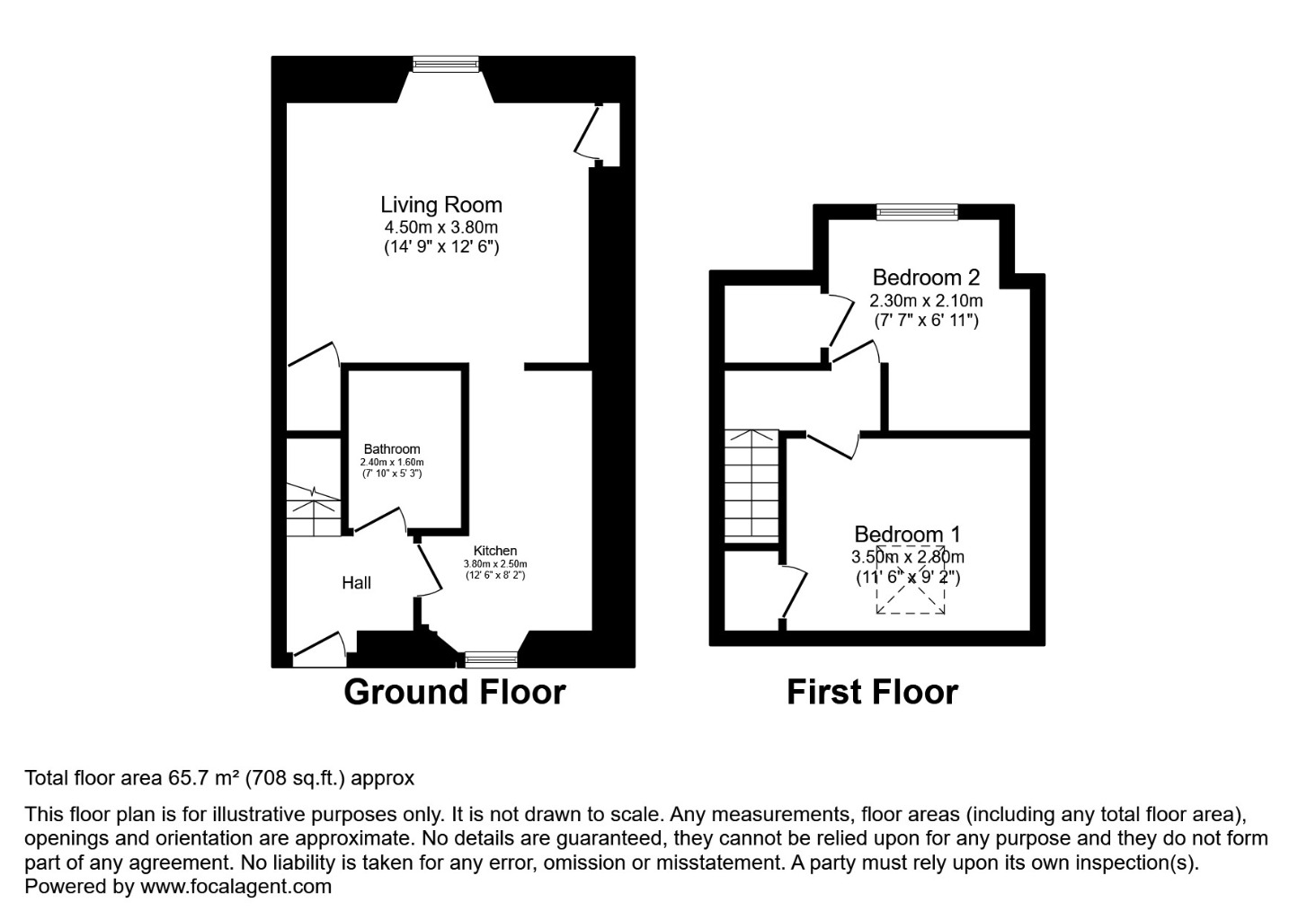 Floorplans For Alexandra Street, , Kirkcaldy, KY1 1HG
