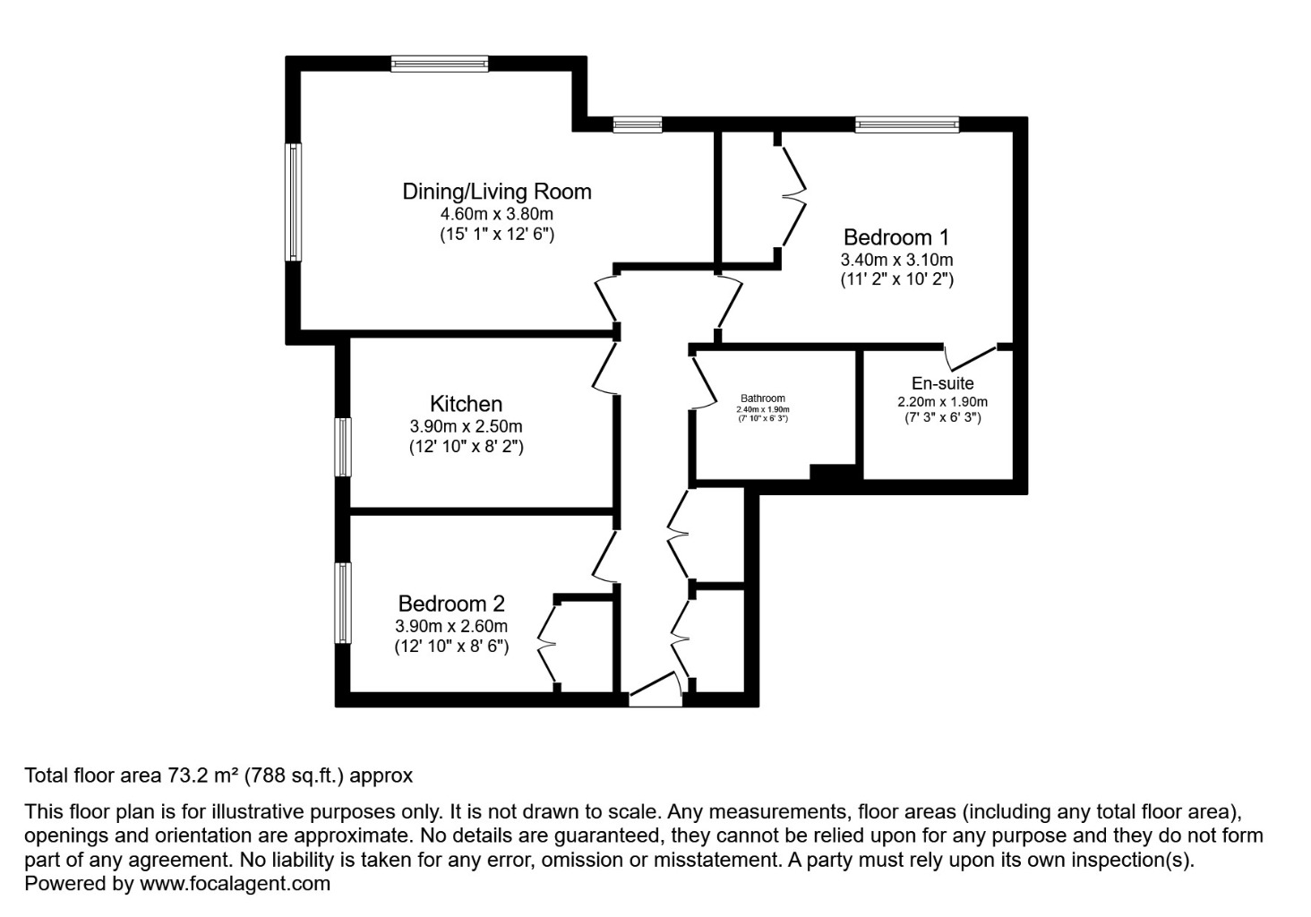 Floorplans For Mill Street, , Kirkcaldy, KY1 1AB