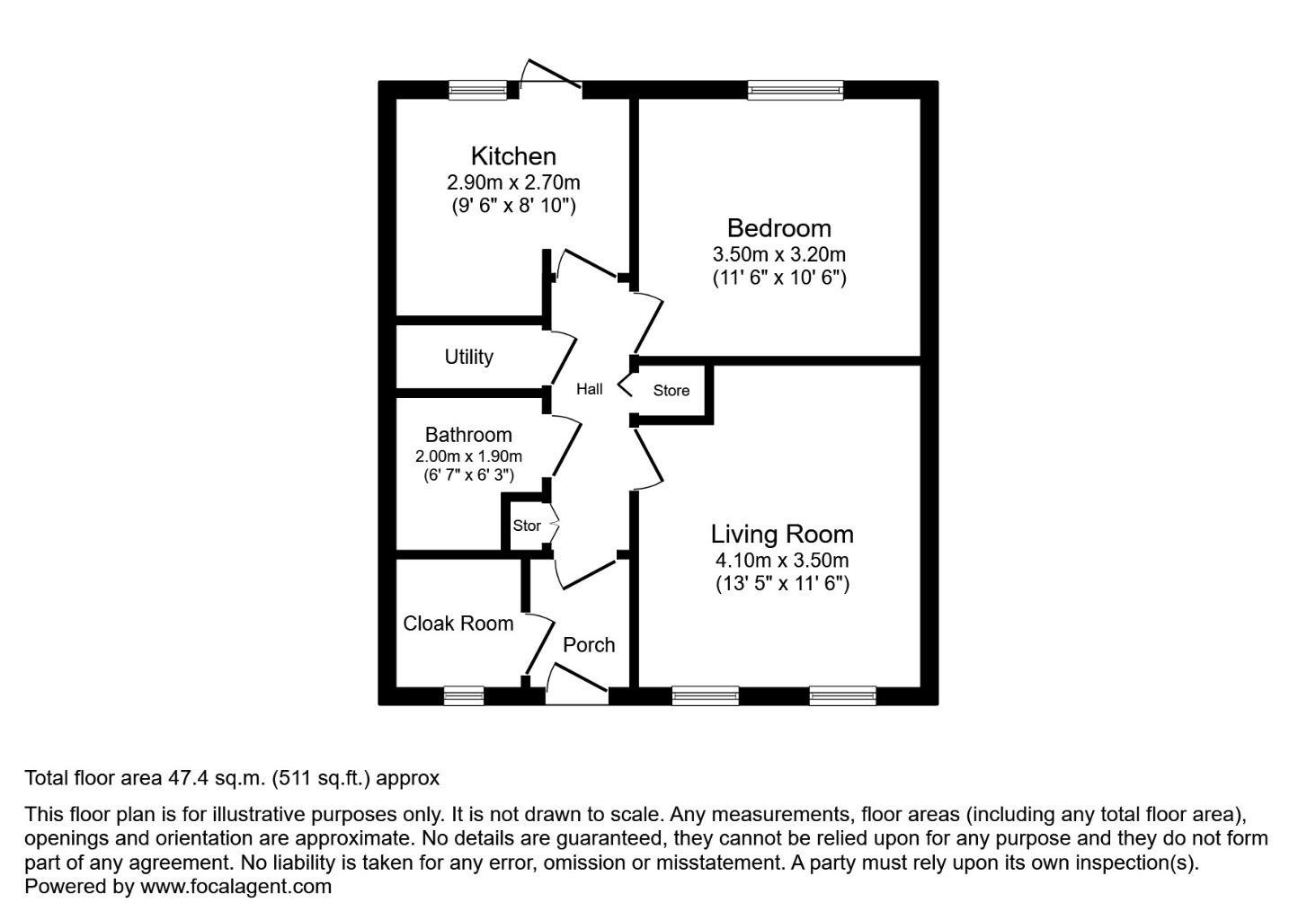 Floorplans For Shuna Square, , Glenrothes, KY7 6RH