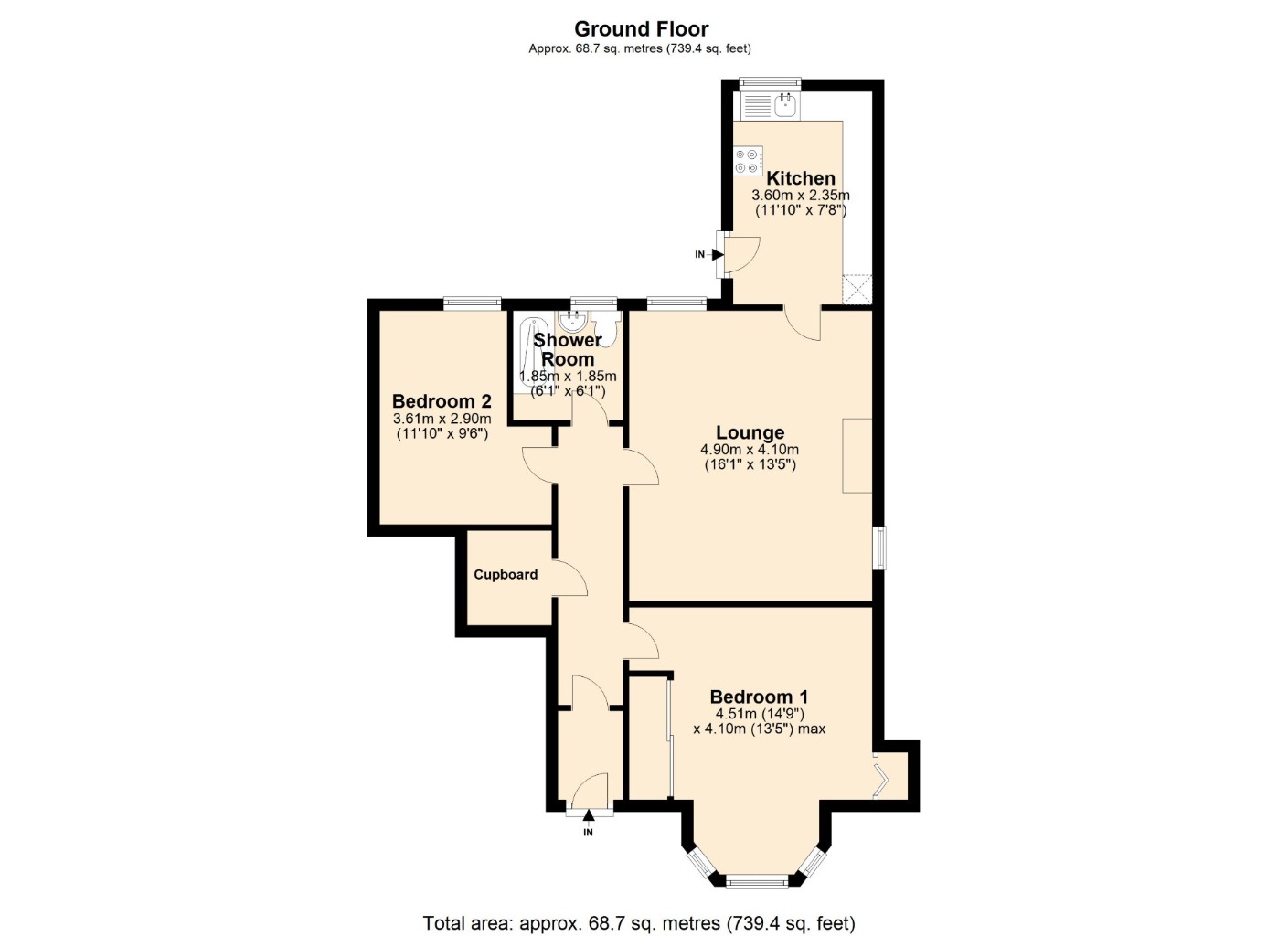 Floorplans For Main Road, , East Wemyss, KY1 4RW