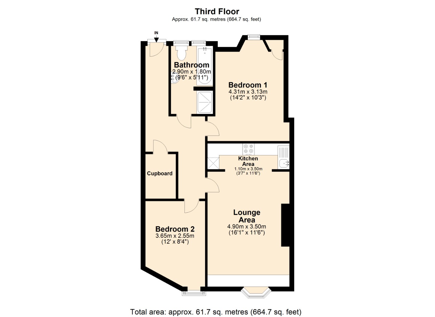 Floorplans For High Street, , Kirkcaldy, KY1 1JL