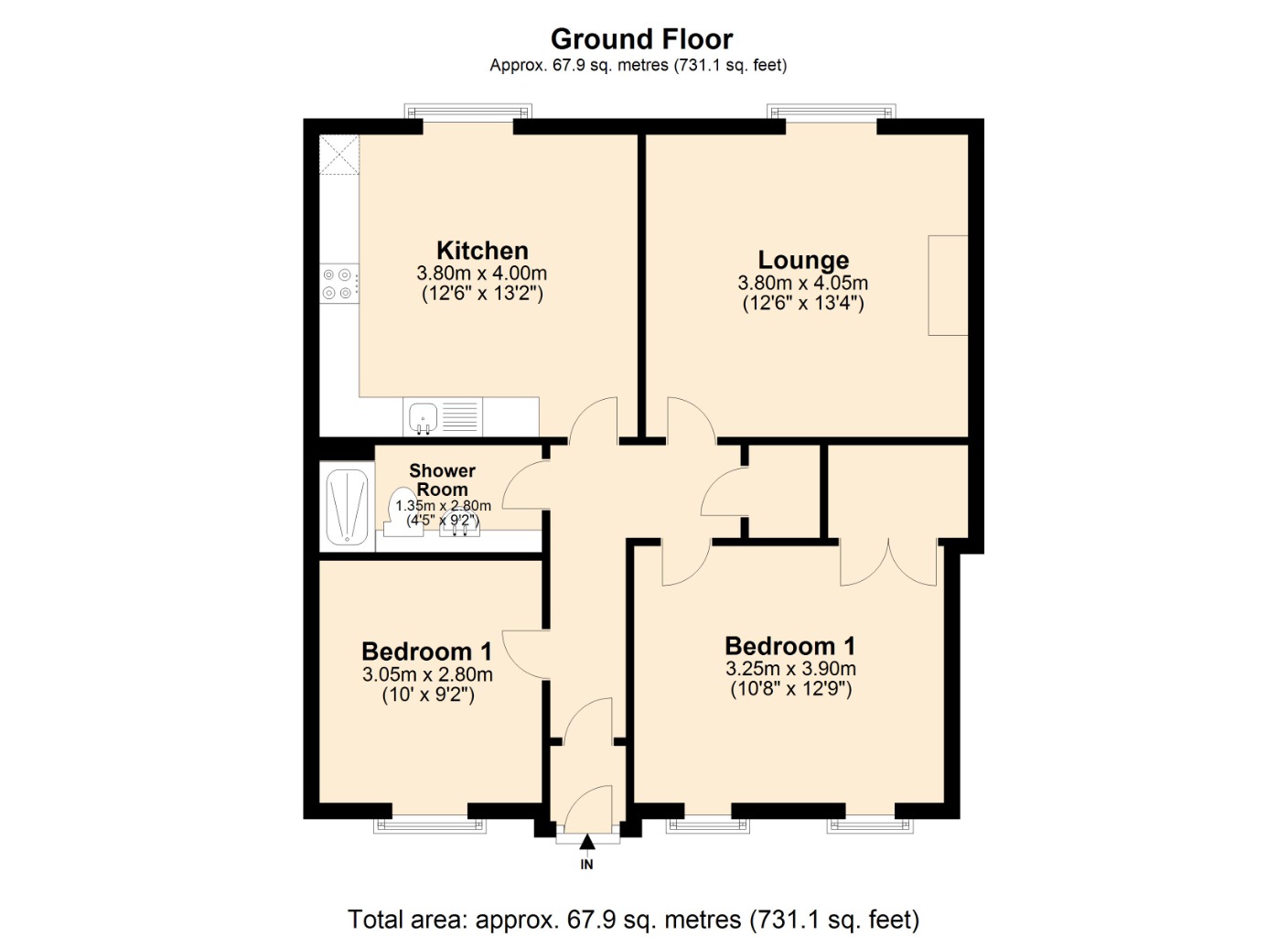 Floorplans For Bruce street, , Kinghorn, KY3 9TJ