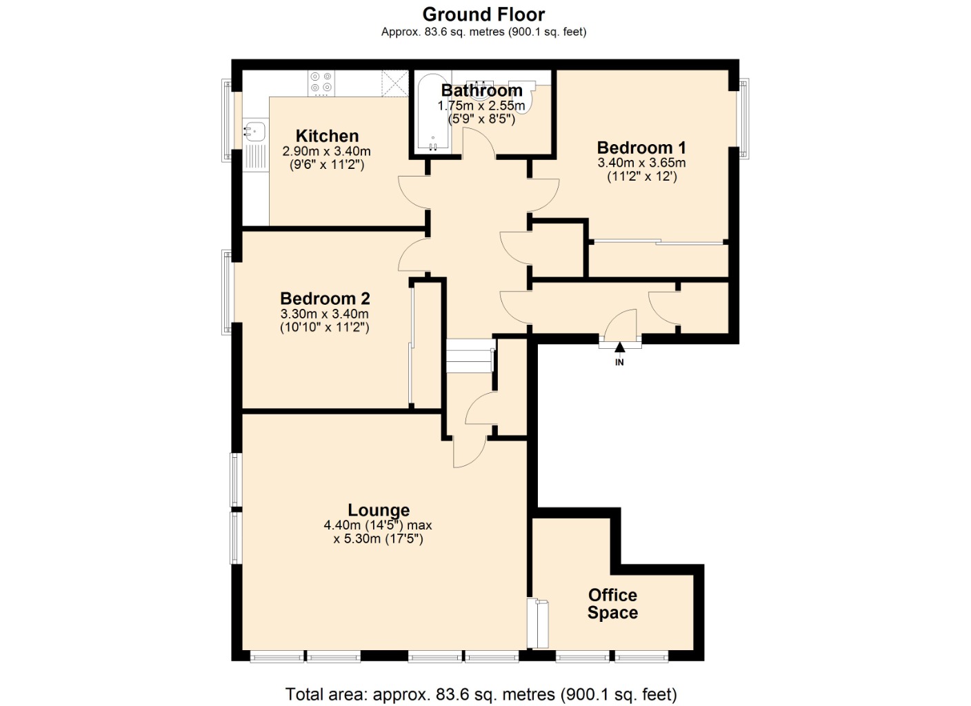 Floorplans For Branning Court, Kirkcaldy, Kirkcaldy, KY1 2PD