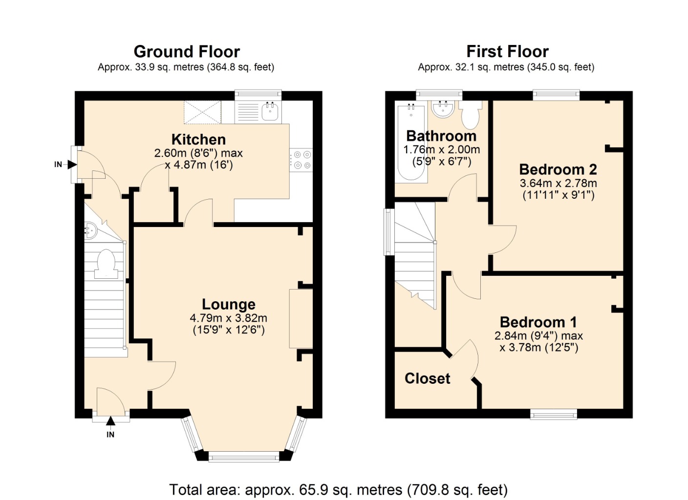 Floorplans For Southfield, , Falkland, KY15 7AS