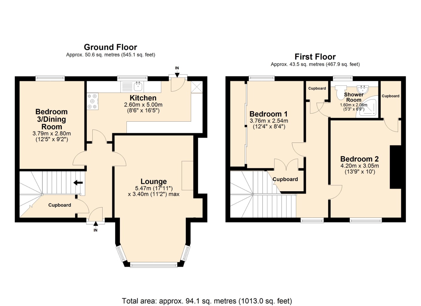 Floorplans For Chestnut Avenue, , Kirkcaldy, KY1 2LS