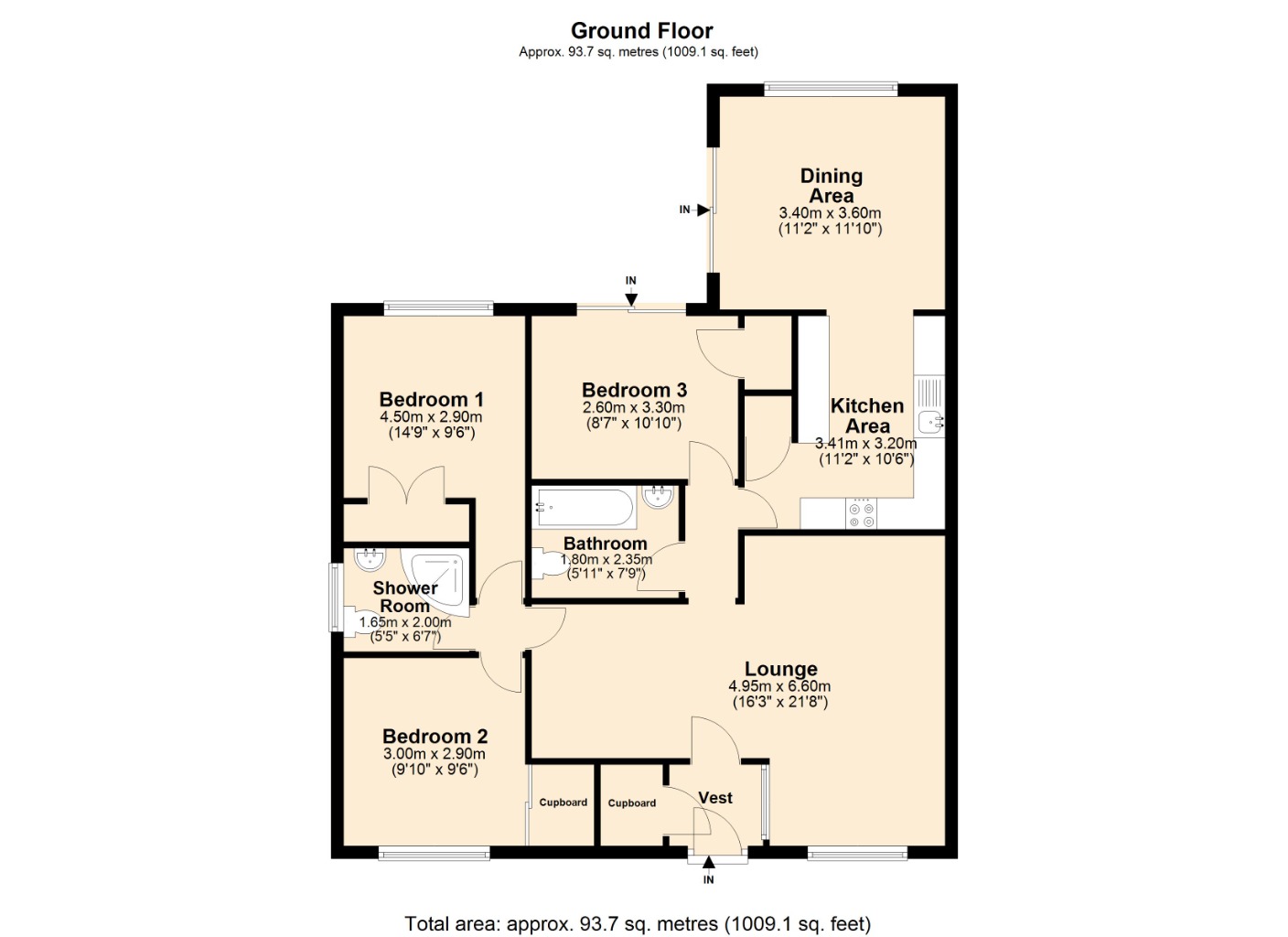 Floorplans For Craigievar Gardens, , Kirkcaldy, KY2 5SD