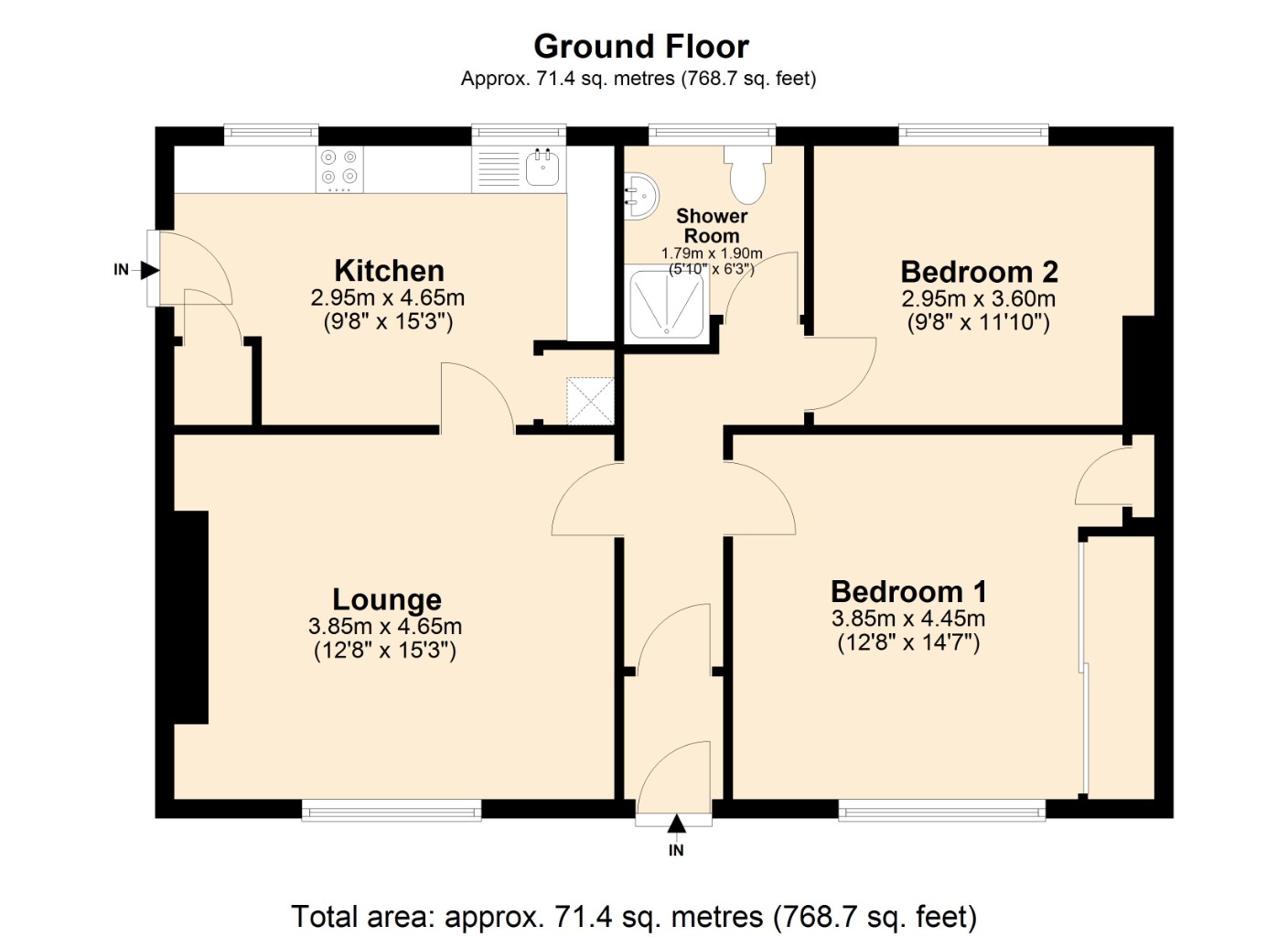 Floorplans For Glebe Park, , East Wemyss, KY1 4RP