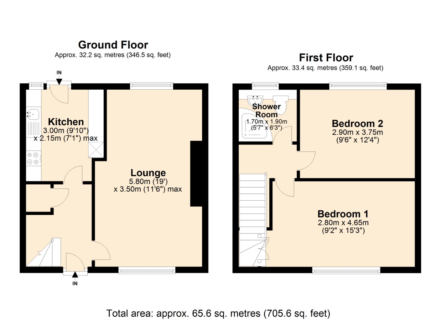 Floorplans For Atholl Terrace , , Kirkcaldy, KY2 6LY