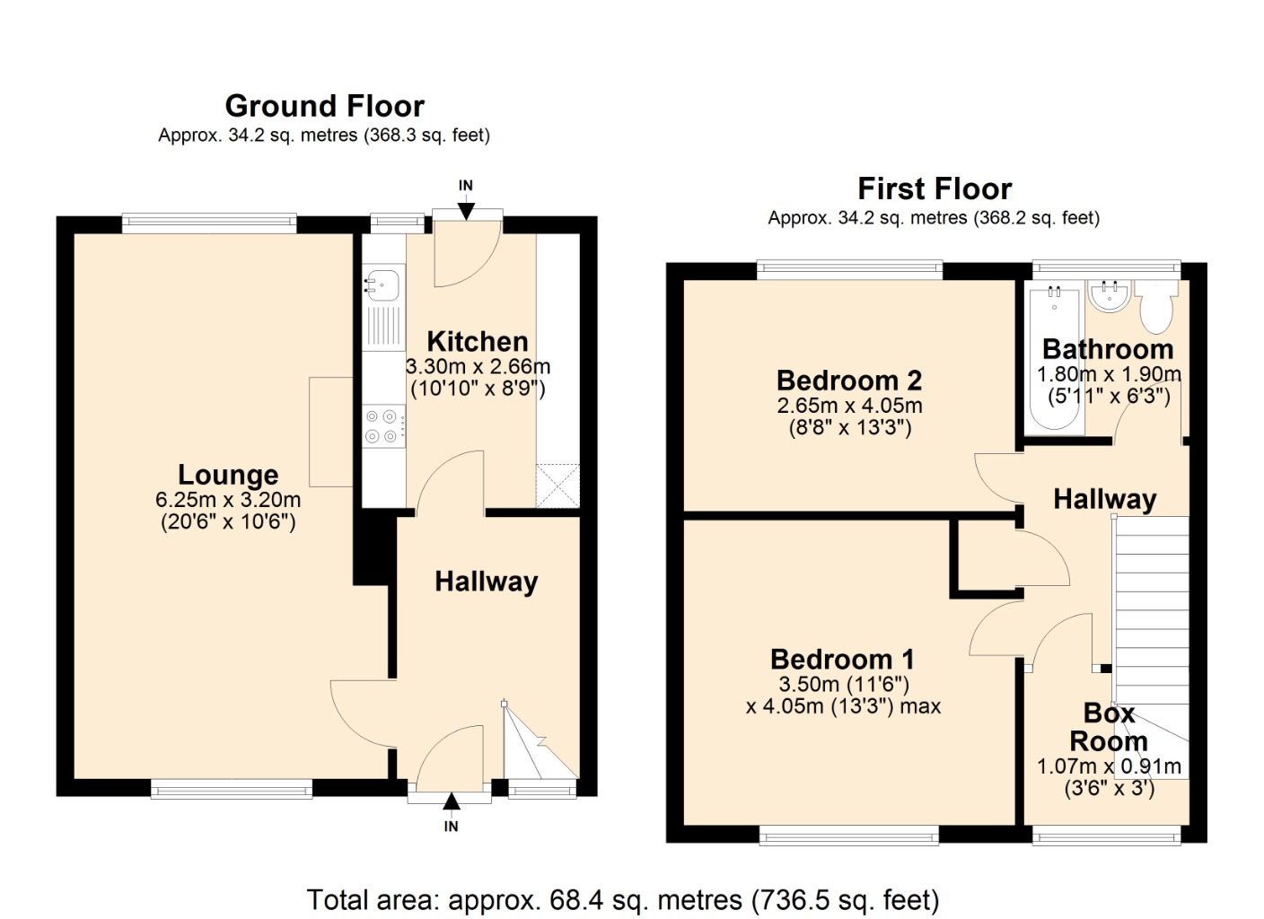 Floorplans For Cameron Park, , Kirkcaldy, KY1 4BB